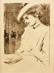 Signora che legge (La paziente)